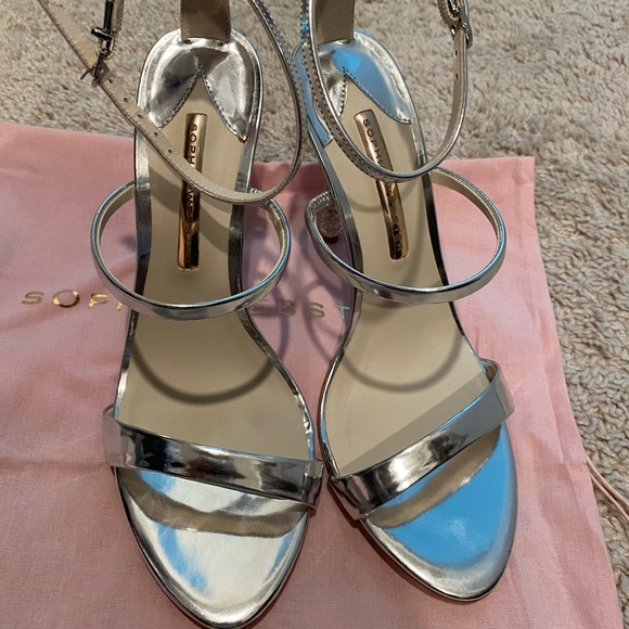 ‼️price is firm‼️Sophia Webster Rosalind crystal silver sandal - Picture 10 of 10